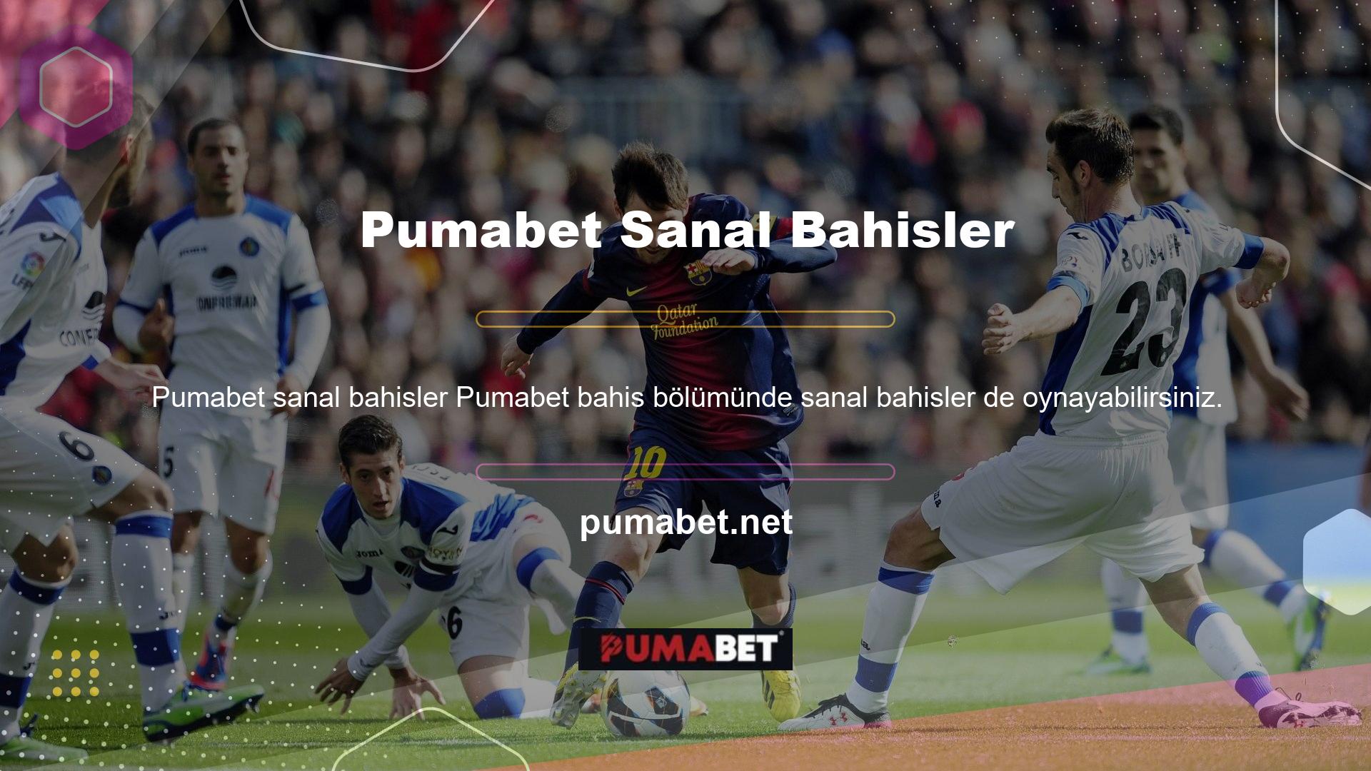Piyasa bahsi miktarı hakkında bir bahis üzerine bahis yapmak için Pumabet katılabilirsiniz